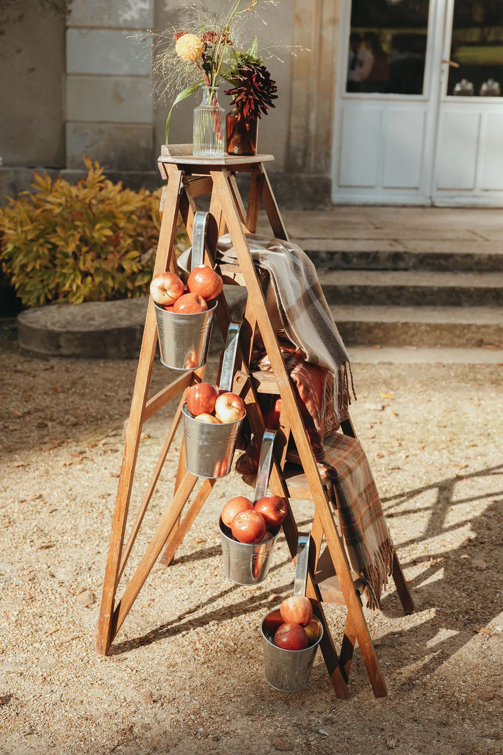 Escabeau en bois