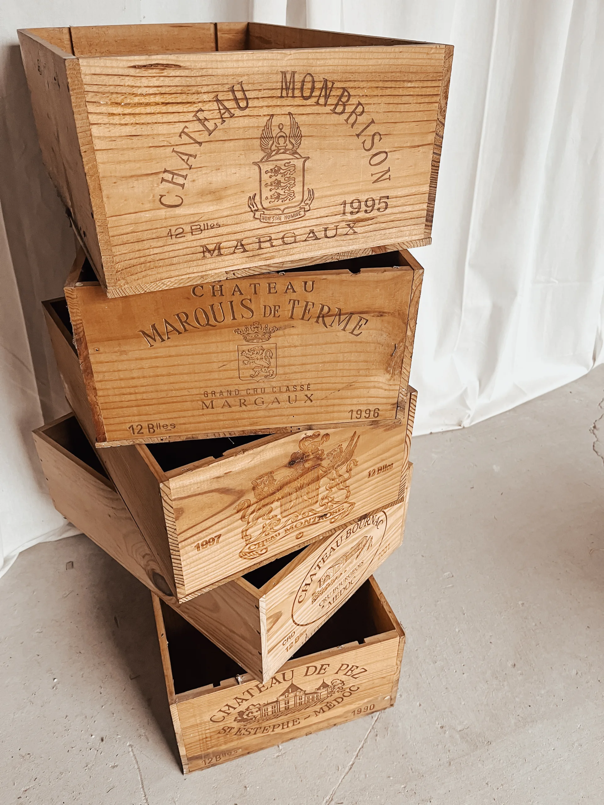 Caisses de vin