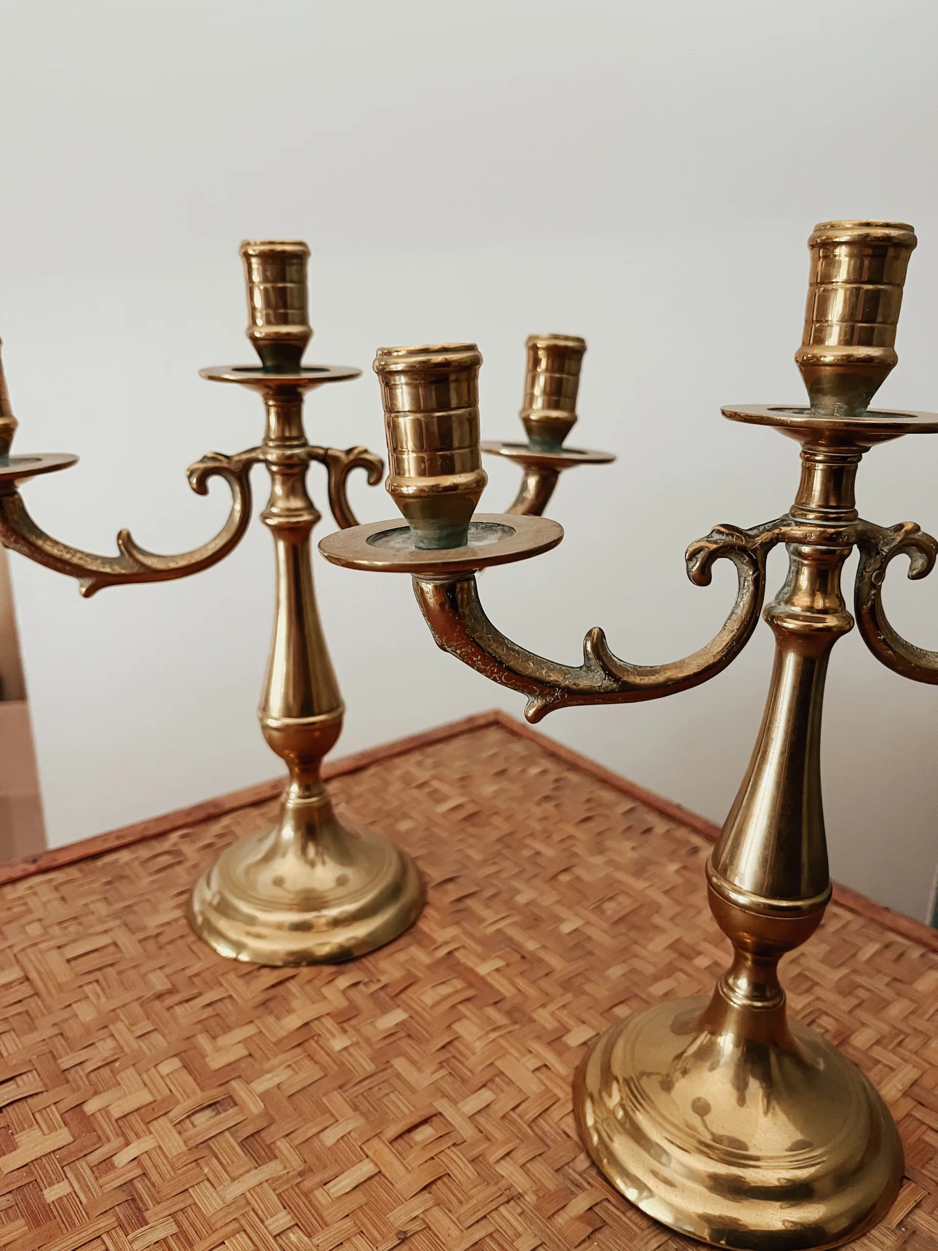 Chandelier doré