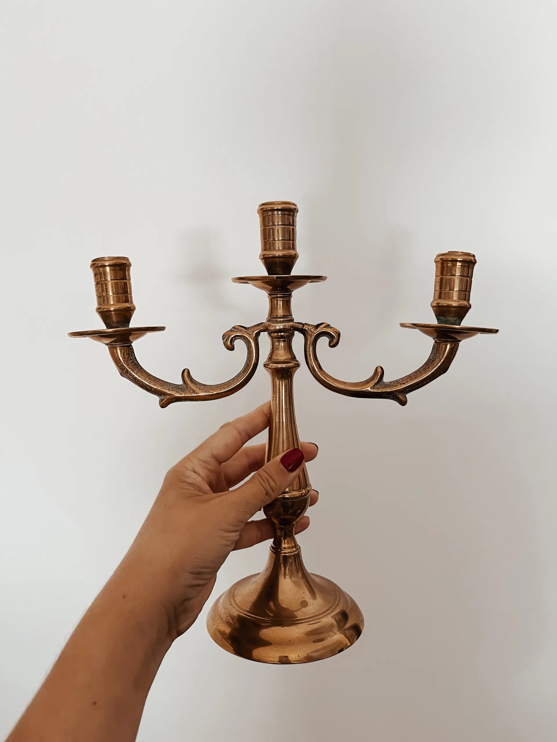 Chandelier doré – Image 3