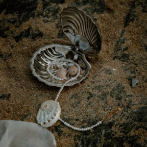 Boîte coquillage en métal